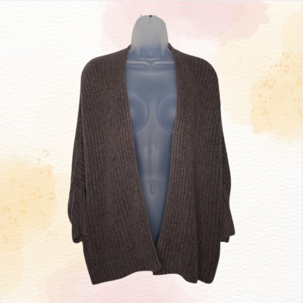 Barefoot Dreams | Ribbed Cardigan Shrug | L/XL